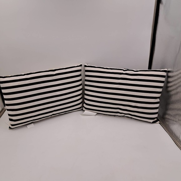 Set of 2 Halloween Spider web pillows New 1 Black Gold 1 Cream Gold - Picture 2 of 5